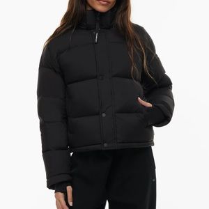 Aritzia Super Puff Shorty Jacket (black)